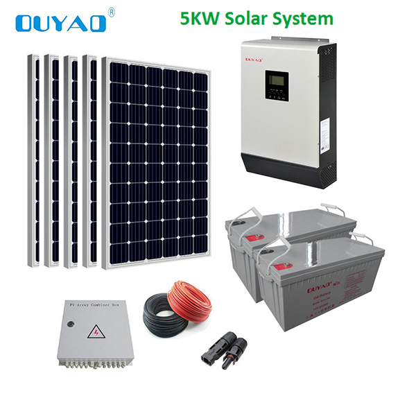 5KW off grid solar power system